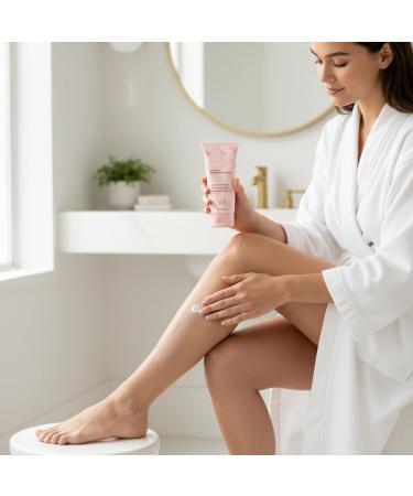 No-Shave Hair Removal Cream - No-Shave Skin Balm 150ml - Cream for Hair Removal on Intimate Areas Underarms Arms Elbows Chest and Body - Buy Online on GoSupps.com