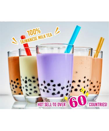 Caffeine Free Taro Milk Tea Powder from Taiwan - 1LB (Non-dairy, Plant-Based Creamer) - Makes 10-12 Cups - Buy Online on GoSupps.com
