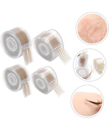 Abaodam Anti Sweat 4 Rolls roll double eyelid sticker 2 sided tape instant eyelid stickers droopy eyelid tape strip - Buy Online on GoSupps.com
