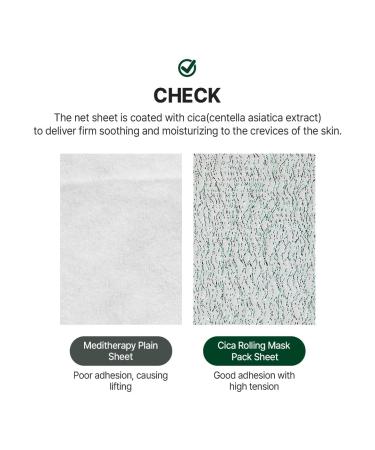 MEDITHERAPY CICA Rolling Mask Lacto Bifida - 7 Pack (29g each) | Calming & Hydrating Korean Skincare - Buy Online on GoSupps.com