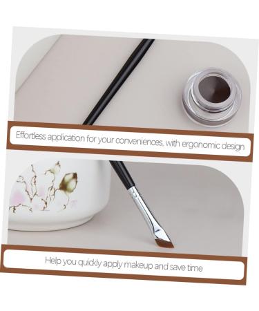 POPETPOP 6 Pcs Eyebrow Brush Makeup Brush Cosmetic Blending Brush Concealer Brush Bevel Miss Cosmetics - Buy Online on GoSupps.com