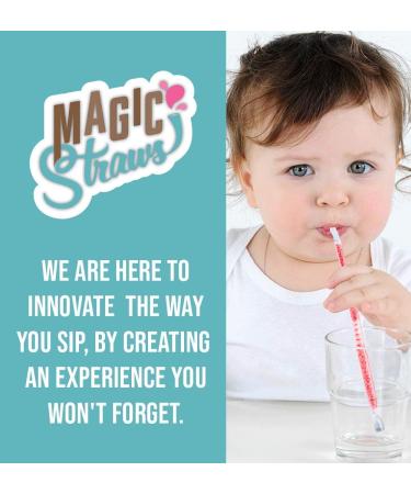 MILK MAGIC Flavoring Straws - Pack of 2 - Strawberry and Chocolate - 3.84 Oz. - Buy Online on GoSupps.com