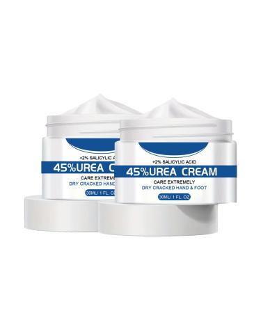 Urea 45% Foot Cream Callus Remover Nourishes Soften for Cracked Heels and Dry Skin Cracked Heel Repair Cream Foot Nourishing Cream for Feet Knees Hand Deep Moisturizing 30ml (1)