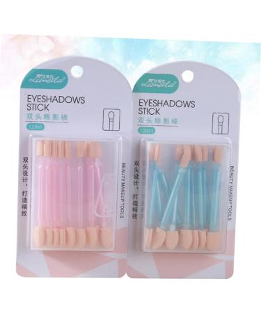 Ipetboom 24pcs Makeup Sponge Makeup Eye Sponge Eye Shadow Applicator Makeup Brush Miss Oval Accessories - Buy Online on GoSupps.com