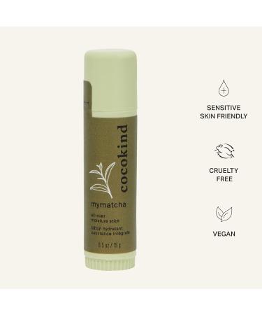 Cocokind Mymatcha All-Over Moisture Stick Lip Balm and Eye Cream for Dry Skin 0.5 Oz NEW Vegan Formula - Buy Online on GoSupps.com
