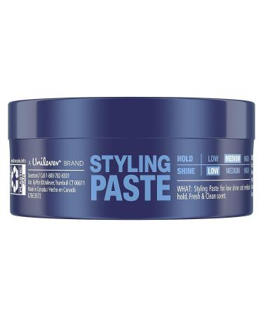 Suave Men Hair Styling Paste - Medium Hold Non-Gloss Matte Fresh Scent | 3-Pack - International Shipping Available - Buy Online on GoSupps.com