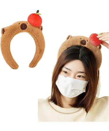 hgnxa Capybara Charming Hair Bands Hair Hoop Simple Headbands Hairband Hair Accessories Hair Bands Plush for Girl 3 - Buy Online on GoSupps.com