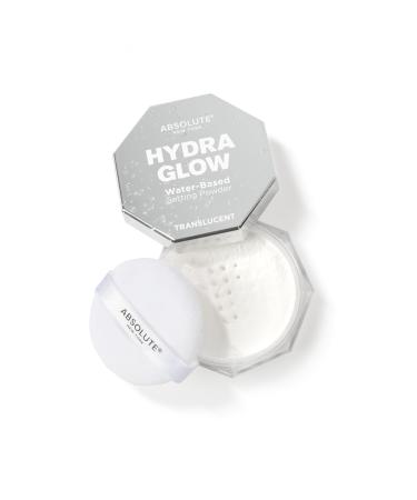 Absolute New York Hydra Glow Collection Moisturizer and Primer, 4-in-1 Mist, Water Based Setting Powder (MFHG03 Translucent Setting Powder)