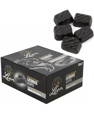 Pick Any 2 Lion 2Kg Boxes You Choose The Ones You Want Midget Gems Football Gums Wine Gums Licorice Gums Fruit Salad and Poor Bens - Buy Online on GoSupps.com