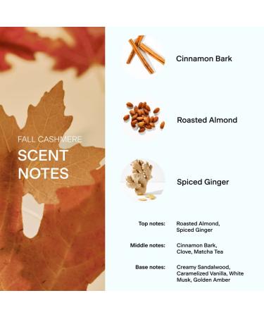 Skylar Fall Cashmere Eau de Parfum - Hypoallergenic & Clean Perfume for Women & Men Vegan & Safe for Sensitive Skin - Spicy Gourmand Perfume with Notes of Cinnamon Almond & Ginger - 10mL /0.33 Fl oz - Buy Online on GoSupps.com