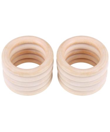 Baby Teether Toy Natural Non-toxic Wooden Teether Durable for Family for