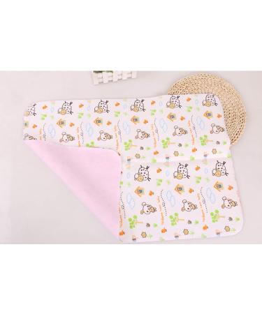 Wrinkle Pad Washable Cotton Bamboo Fiber Diaper Liners - Breathable Waterproof Reusable Mats 4-Pack (11.8x18in) - Yellow Series - Buy Online on GoSupps.com