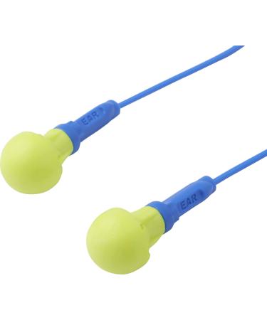 EAR EX01020 Push-In Earplugs SNR 38 dB Yellow/Blue (Pack of 100)