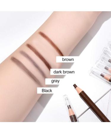 Sonew 4 Different Colors Eyebrow Pencils Sweatproof and Waterproof Eyebrow Pencil Can Draw Tiny Eyebrows and Fill in Areas - Buy Online on GoSupps.com