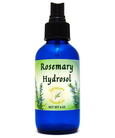 Rosemary Hydrosol - Hidrosol de Romero - Refreshing Aromatherapy Pure Rosemary Water - Facial Toner 4 oz Mister