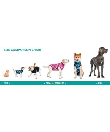 Buy Suitical Recovery Suit for Dogs - Medium Blue Camouflage | 1 Pack - International Shipping Available - Buy Online on GoSupps.com