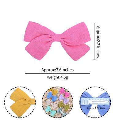 20 Pairs Hair Clips Set - Small Lined Hair Loops for Girls & Toddlers | Handcrafted Hairpin Accessories - Buy Online on GoSupps.com