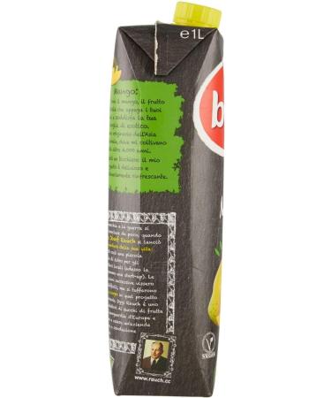 Rauch Bravo Premium Exotic Mango with vitamin C no colorants no preservatives 12 x 1 l + Italian Gourmet Polpa 400 g - Buy Online on GoSupps.com