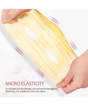 Beaupretty Reusable Silicone Face Mask 3-Piece Moisturising Face Mask Cover Reusable Anti-Wrinkle Silicone Face Mask Holder for Leaf Masks - Buy Online on GoSupps.com