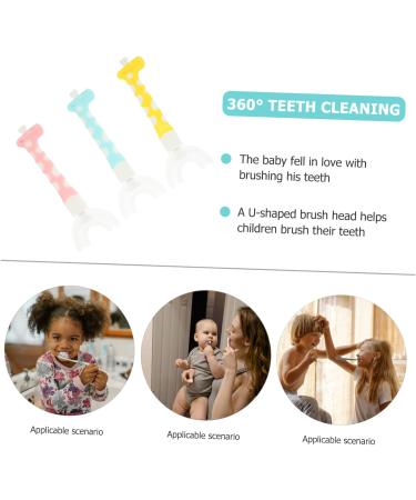 Gatuida 9 STK Children's Toothbrush Set - Soft Fur Baby Oral Cleaning Tools | Safe & Gentle Tooth Care for Kids - Buy Online on GoSupps.com