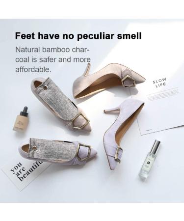 Fonday 2 Packs Shoe Deodorizer Bags - Bamboo Charcoal Odor Eliminator & Air Purifier for Gym Car Pet & Closet - Buy Online on GoSupps.com