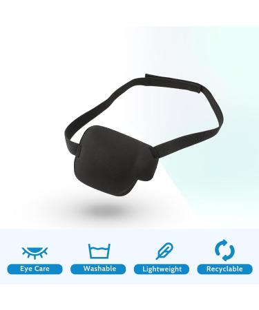 Adjustable Eye Patch - 2pcs Right Eye Flap | Medical Eye Plaster for Recovery Visual Training & Cosplay - Buy Online on GoSupps.com