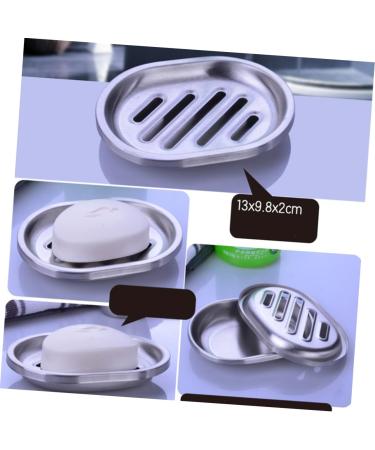 Ciieeo 2pcs Bathroom Soap Rack Soap Holder Soap Container Kitchen Soap Rack Essential Oil Soap Dish - Buy Online on GoSupps.com