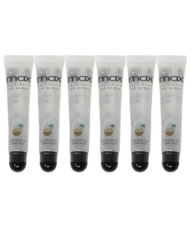 Cherimoya MAX Makeup Clear Lip Polish - Bulk 36 Pieces | Coconut Flavor | International Shipping - Buy Online on GoSupps.com