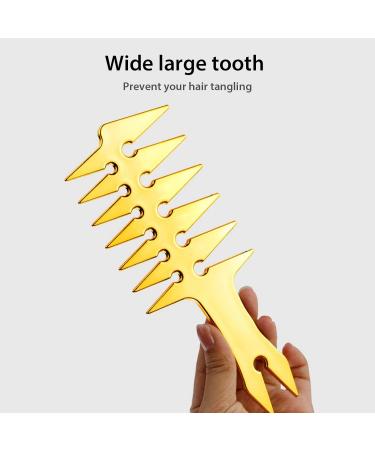 Aiwjeakh Men's Oil Hair Comb Back Hair Style Beard Men's Hairdressing Wide Tooth Comb Hair Brush Men's Hair Comb - Buy Online on GoSupps.com