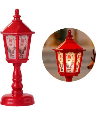 SAKEIOU Christmas Wind LED Electronic Candle Light Smokeless Desktop Lamp for Home Garden Yard Decoration New Year Gift Pink - Buy Online on GoSupps.com