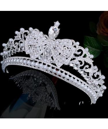 Beavorty Wedding Headdress Birthday Headband Rhinestone Elements Design Bridal Decor Girl Headdress - Buy Online on GoSupps.com