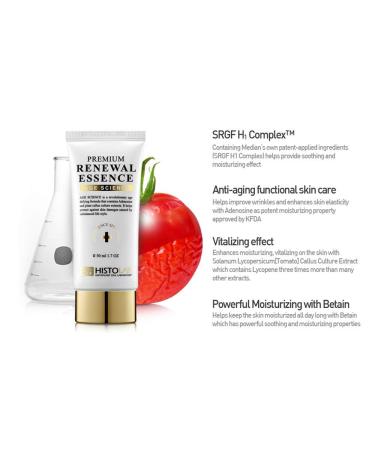 HISTOLAB Premium Renewal Essence 500ml - Anti-Aging Skincare for All Skin Types | Reduces Wrinkles Brightens & Moisturizes | Day & Night Use - Buy Online on GoSupps.com