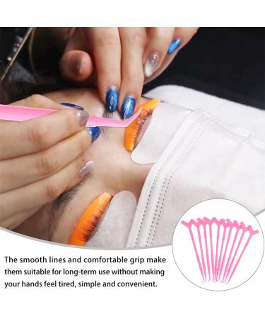 FOMIYES 24 Pcs False Eyelash Brush Set - Y-Shaped Eyelash Perm Tools & Makeup Gadgets for Perfect Lash Lift & Grafting - Buy Online on GoSupps.com