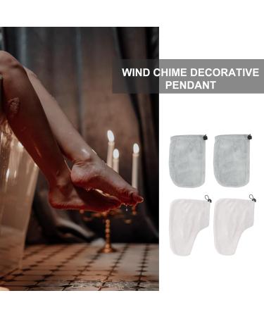 Uonlytech 2 Pairs Gloves Paraffin Wax Booties Wax Bath Foot Cover Paraffin Wax Mitts Wax Bath Mitts Disposable Foot Covers Paraffin Treatments Paraffin Wax Foot Cover Short Boots Hand Grey - Buy Online on GoSupps.com