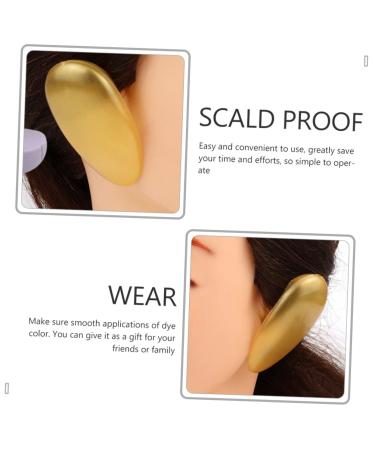 FOMIYES 24pcs Hair Dye Ear Covers - Hair Salon Ear Caps for Hair Dryer, Shower & Hairdressing - Buy Online on GoSupps.com