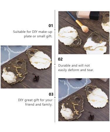 Buy Nolitoy Pallet Shape Nail Art Palette - Shell Casting Forms & DIY Resin Molds for Jewelry Trays International Shipping Available - Buy Online on GoSupps.com