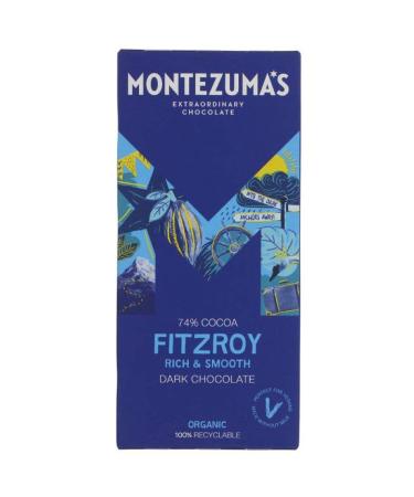 Montezumas Chocolates Org 73% Dark Choc Bar 100g by MONTEZUMA Fitzroy 100 g (Pack of 1)