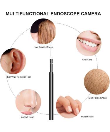 Rehomy Digital LED Otoscope Ear Camera - Earwax Removal Kit & Cleaning Tool for Perfect Ear Care - Buy Online on GoSupps.com