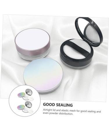 OHPHCALL Flour Holder 2PCS Box Powder box body powder loose face powder container Lovely Powder Cases Briquetting Miss Foundation Compact Case - Buy Online on GoSupps.com
