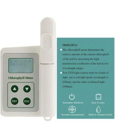 Portable Chlorophyll Meter Machine Chlorophyll: 0.0-99.9 SPAD Chlorophyll Meter for Testing Plant Chlorophyll Hand-held Chlorophyll Detector for Testing Plant Chlorophyll Analyzer - Buy Online on GoSupps.com