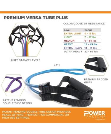 Power Systems Premium Versa Tube Plus Heavy 48 | Strength Training Equipment for Home & Gym - Shop Now - Buy Online on GoSupps.com