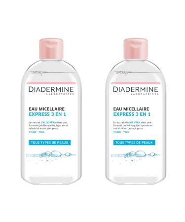 Diadermine - Express 3-in-1 Micellar Water 400 ml 2 pieces
