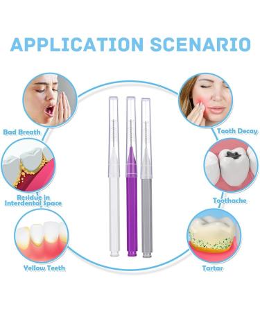 60 Interdental Brushes - Dental Cleaning Tools for Flossing & Tooth Care | International Shipping Available - Buy Online on GoSupps.com