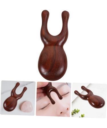 Collbath Wooden Gua Sha Massage Tool | Shiatsu Hand Massager & Nasal Scraping Board for Comfort & Beauty - Buy Online on GoSupps.com