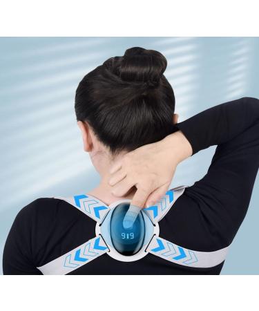 NGP Intelligent Back Straightener Sitting Posture Trainer Corrector for Women Men and Kids Adjustable and Breathable Posture Reminder with Adjustable Angle and Strap Help to Keep Right Posture
