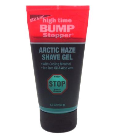 High Time Bump Stopper Shave Gel W/Aloe& Tea Tree Oil 5.3oz