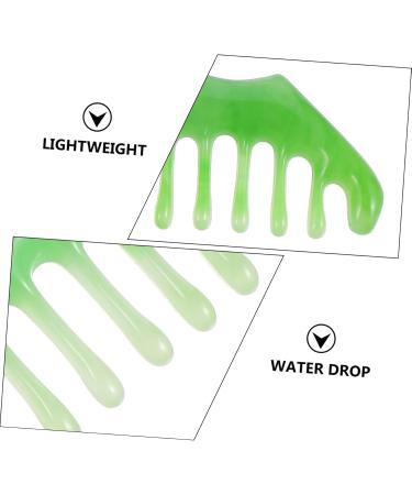 Fomiyes 2-Stroke Massage Comb & 8-Teeth Gua Sha Tool | Jade Scraping Massage Device for Enhanced Circulation - Ships Internationally - Buy Online on GoSupps.com