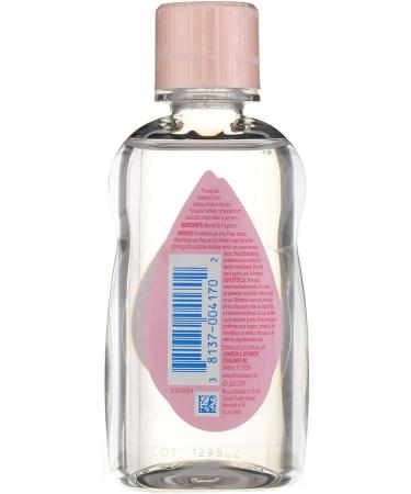 Johnson's Baby Oil 3 oz - Pack of 4 | Hydrating and Nourishing Formula - Buy Online on GoSupps.com