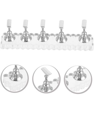 FOMIYES 1 Set magnetic base nail practice stand nail accessories fake nail holder press on nail stand fake nail stand nail art kits magnetic nail holder false nails Symphony Acrylic - Buy Online on GoSupps.com