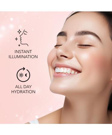 /FA-CE'S CANADA Strobe Cream - Rose Gold 30ml | Primer + Highlighter + Moisturizer | Shea Butter & Hyaluronic Acid | Intense Hydration | Flawless Radiant Dewy Skin | Illuminating & Glowing - Buy Online on GoSupps.com